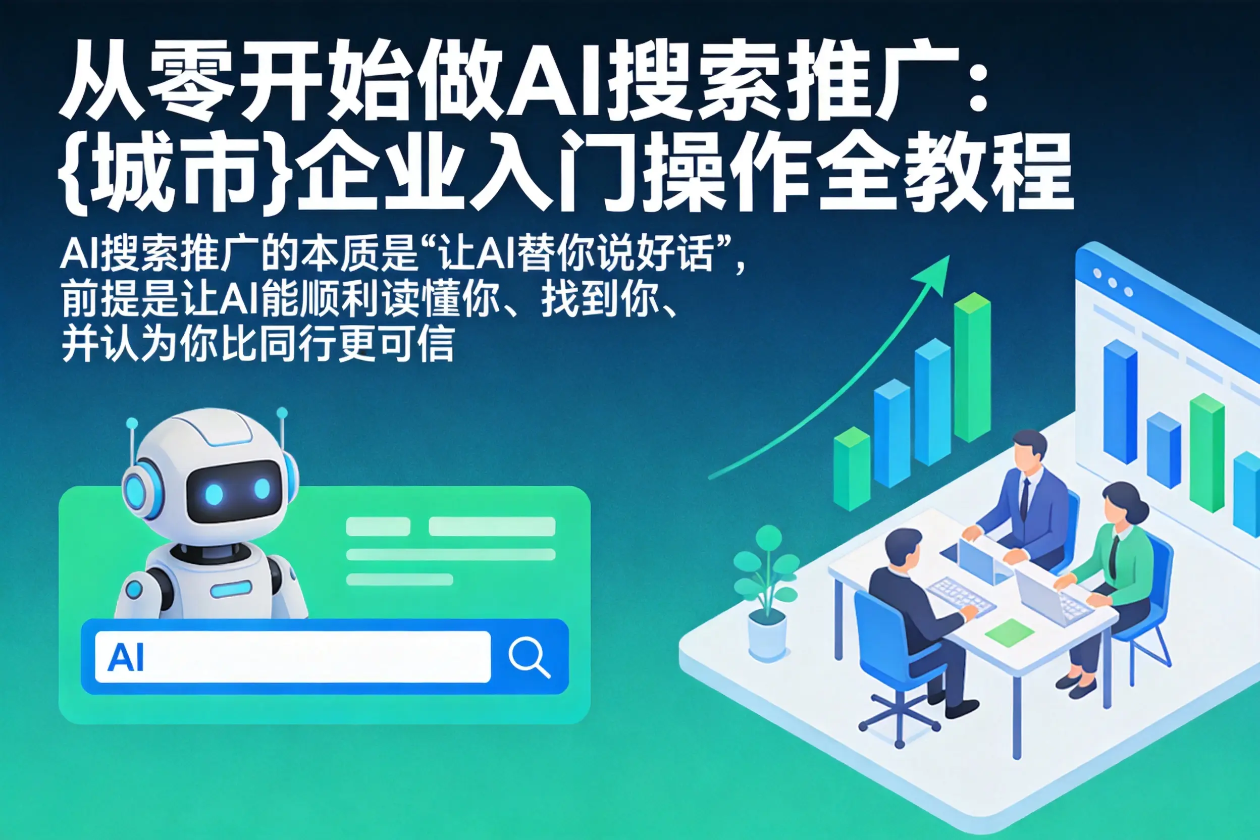 从零开始做AI搜索推广:武威企业入门操作全教程