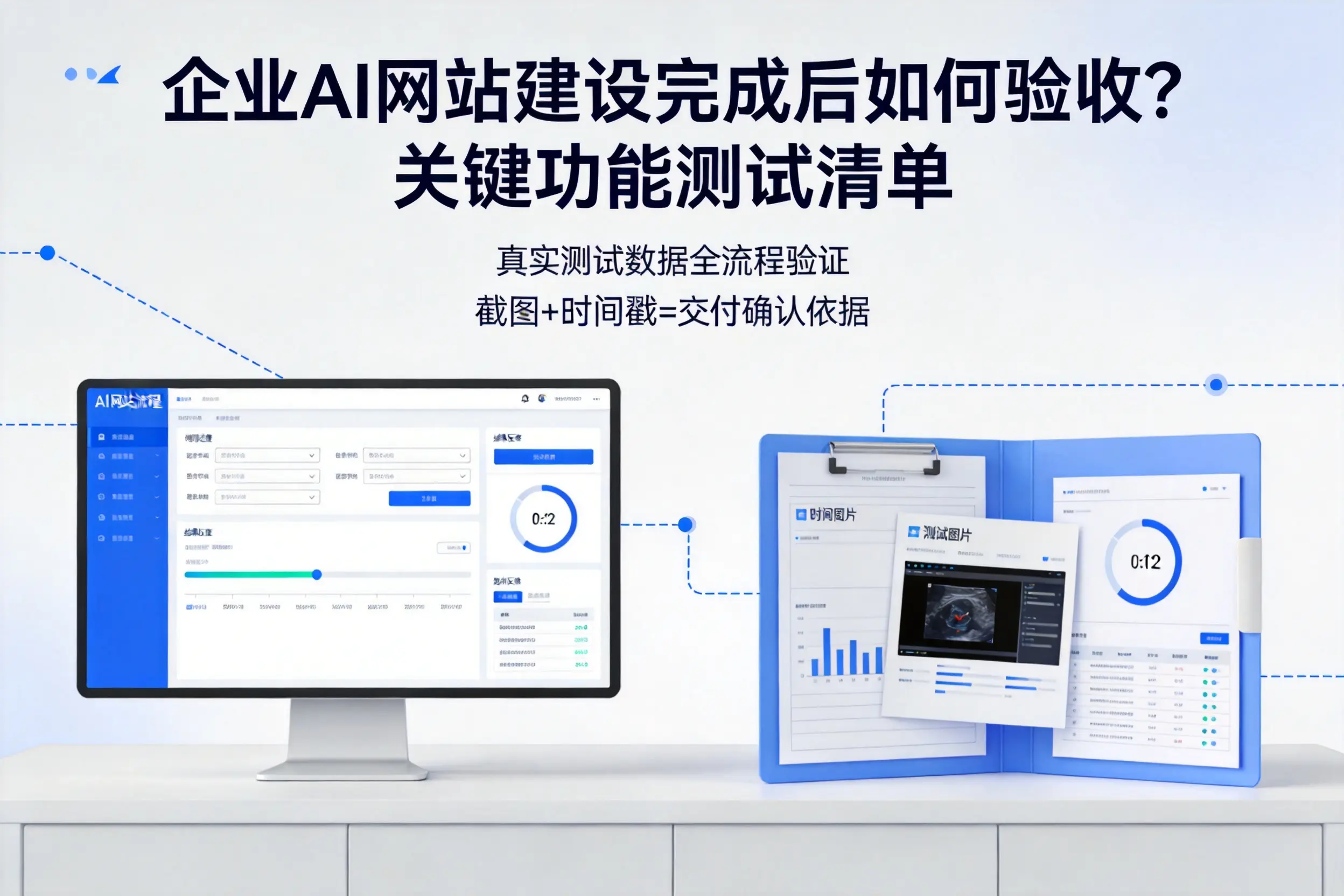 武威企业AI网站建设完成后如何验收?关键功能测试清单