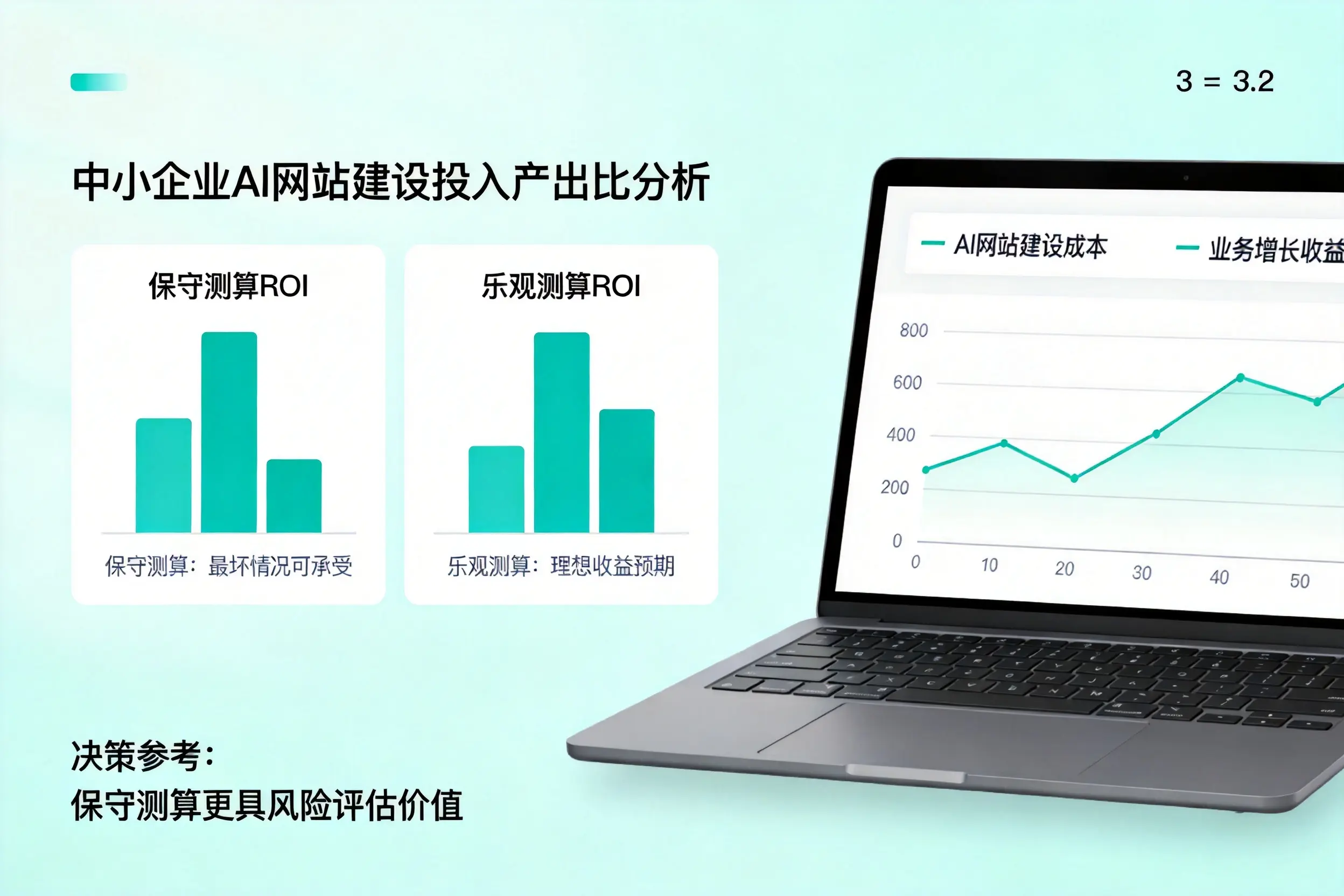 武威中小企业AI网站建设投入产出比怎么算？先看这份分析
