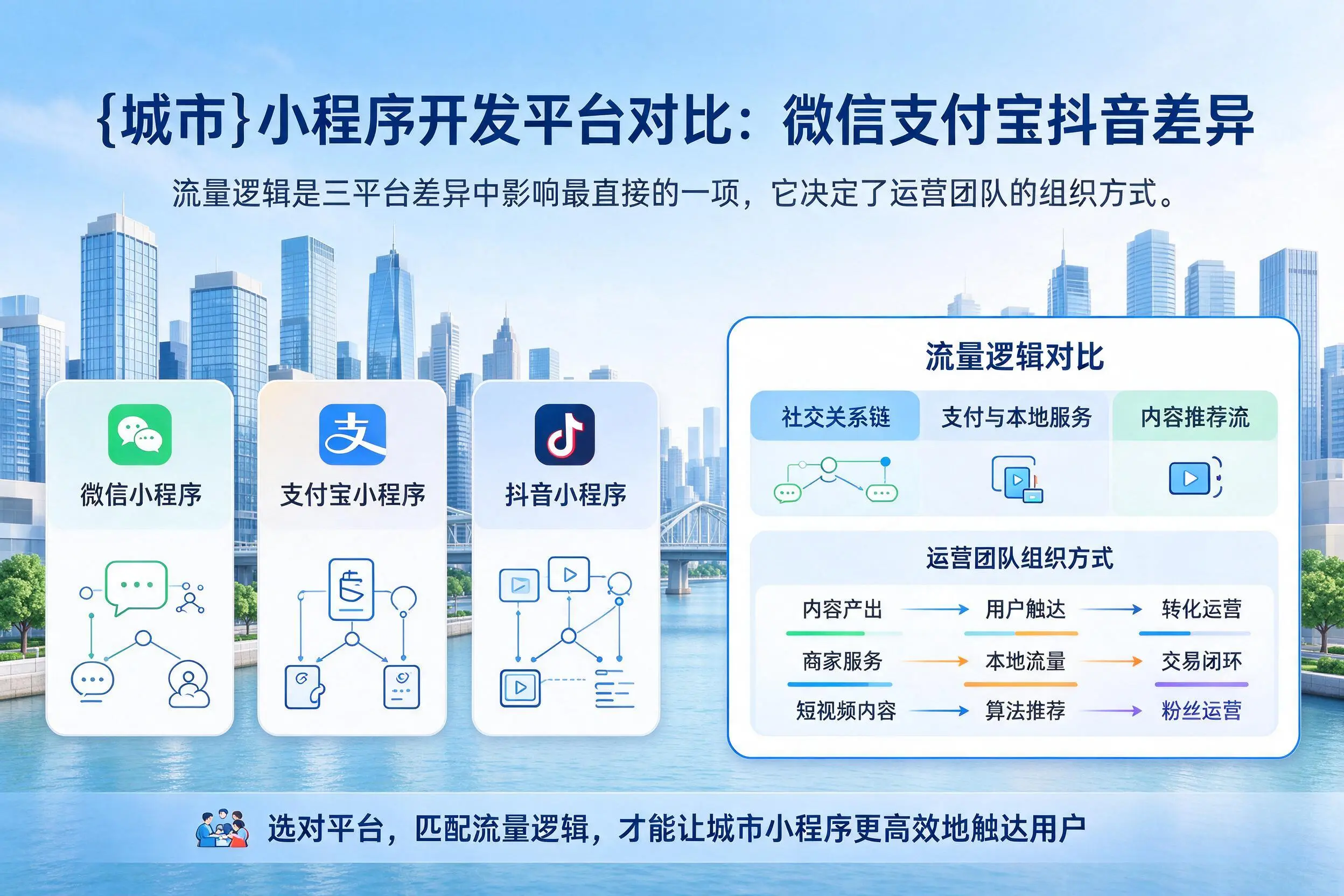 武威小程序开发平台对比:微信支付宝抖音差异