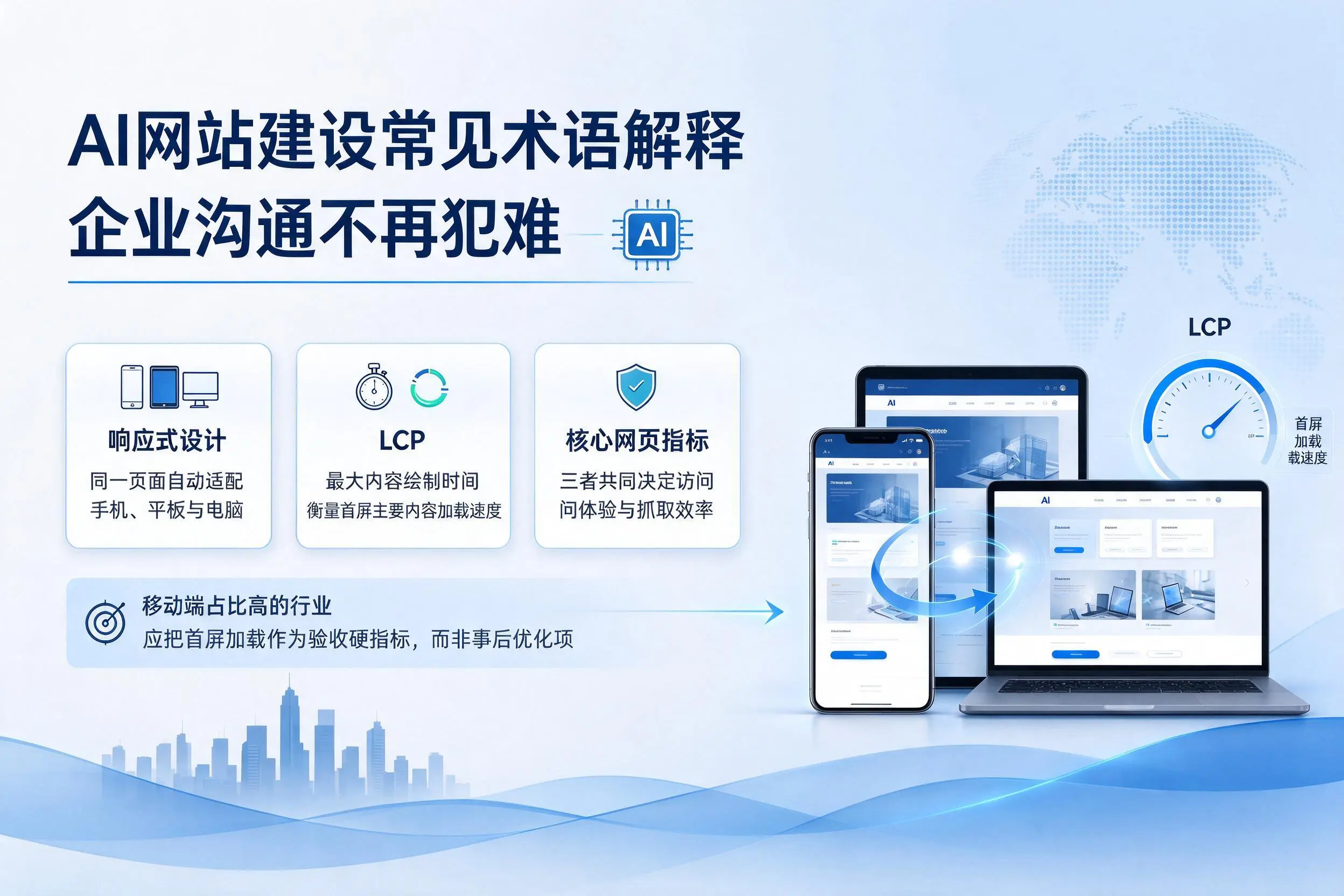 AI网站建设常见术语解释，武威企业沟通不再犯难